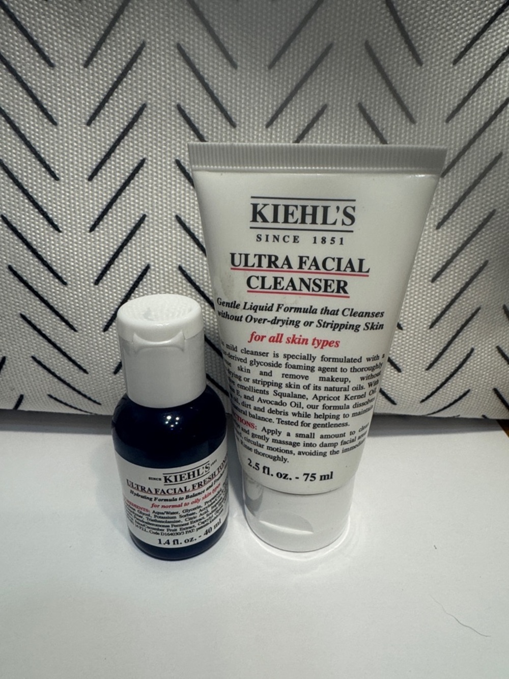Kiehl's Ultra Facial Cleanser and Toner